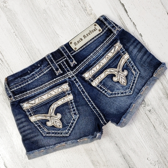 Rock Revival Pants - Rock Revival Nancy Jean Short's.  Size 26.